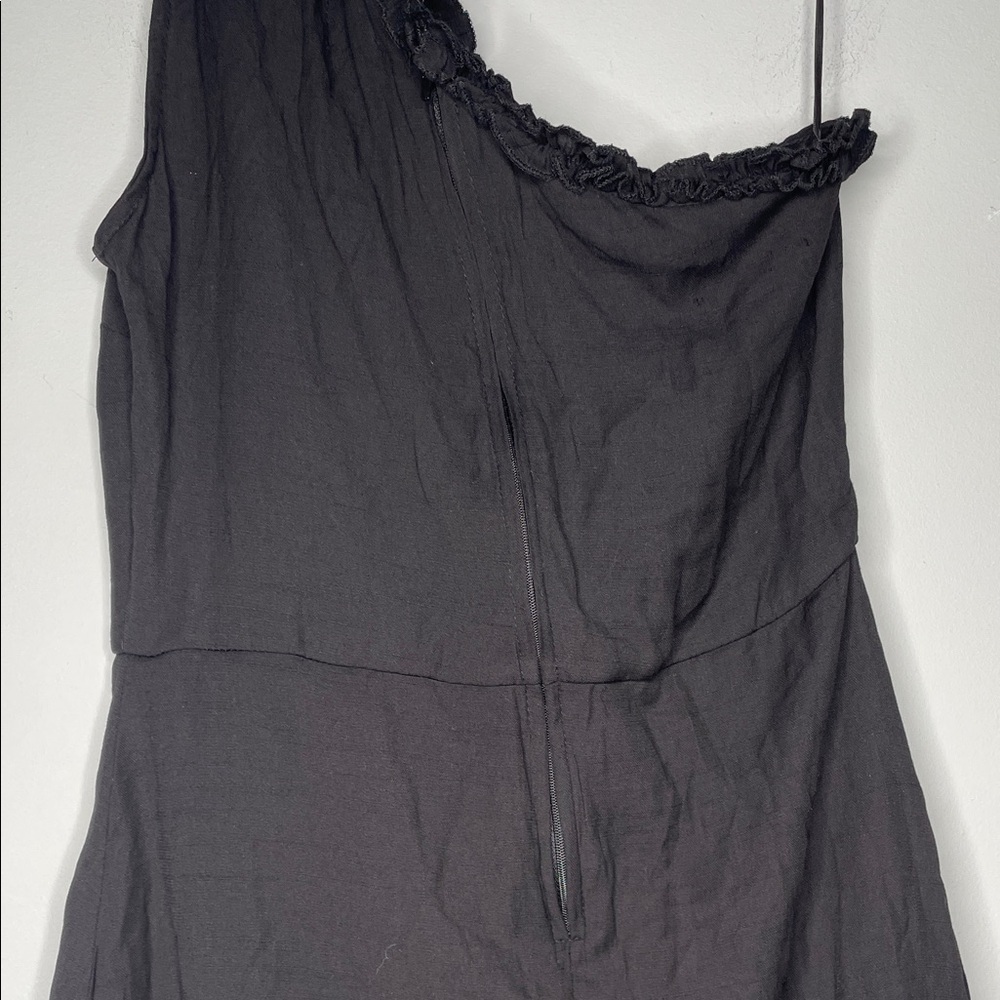 Blue Rain Francesca’s One Shoulder Black Dress size M - Picture 7 of 9